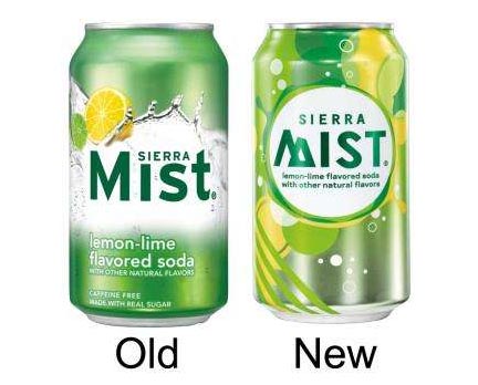 Sierra Mist cambió otra vez, ahora con el agregado de stevia